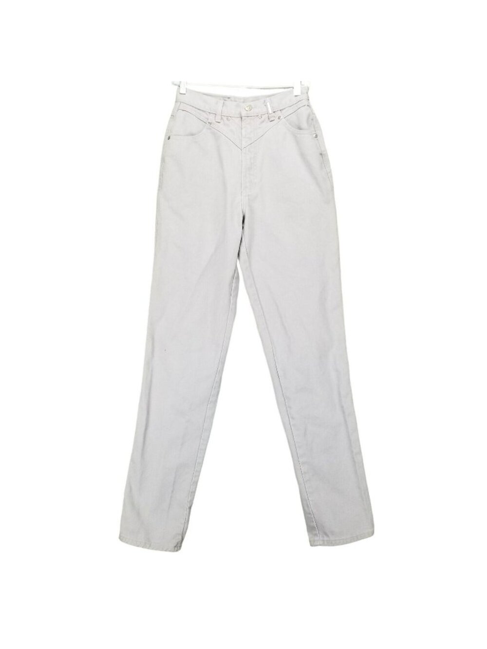 Rockies Jeans Womens 9 Tall Gray Cotton Denim Bootcut Vintage *Read*